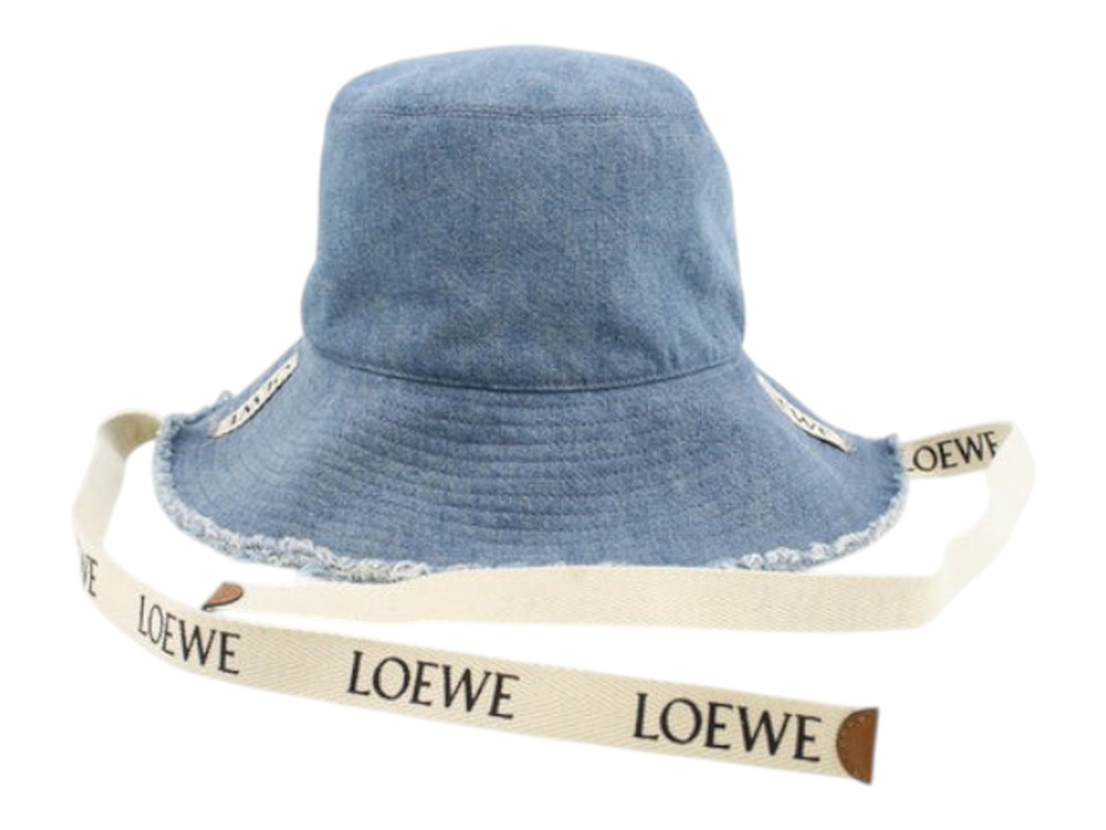 7345 - Loewe Denim Bucket Hat - Size 59 cm